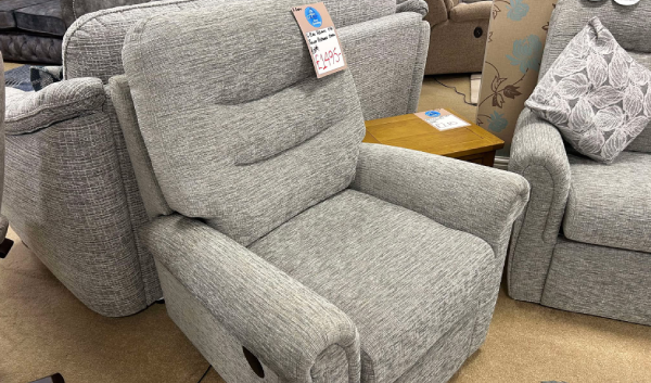 3 seater fixed, 2 seater fixed & power reclining chair